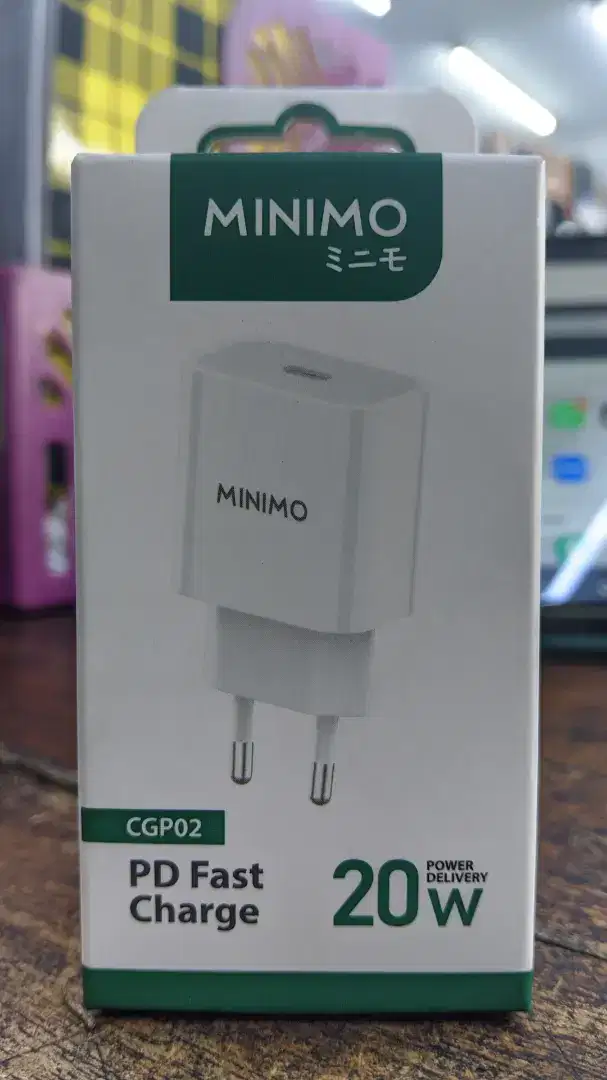 ADAPTOR TYPE-C 20W MINIMO CGP02