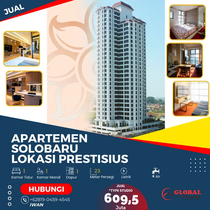 Apartment The Kahyangan Type Studio