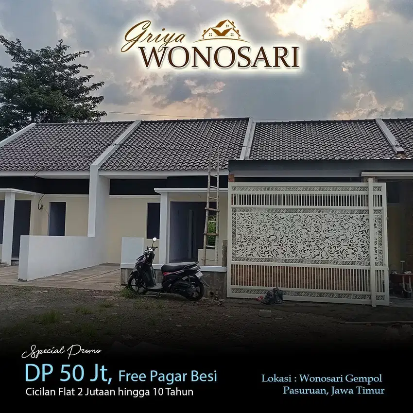 RUMAH MURAH TANPA RIBET TANPA RIBA SIAP HUNI