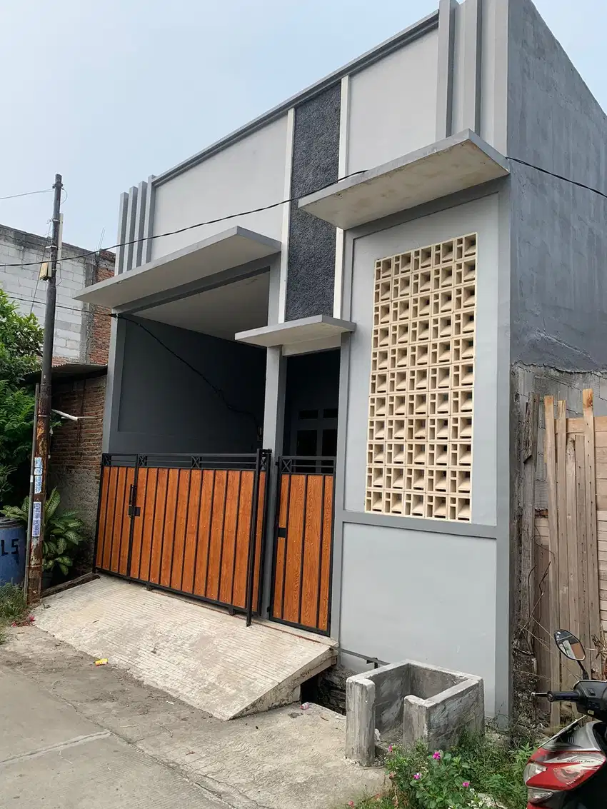 Rumah asri SHM DP 15jt ready di villa gading harapan 1