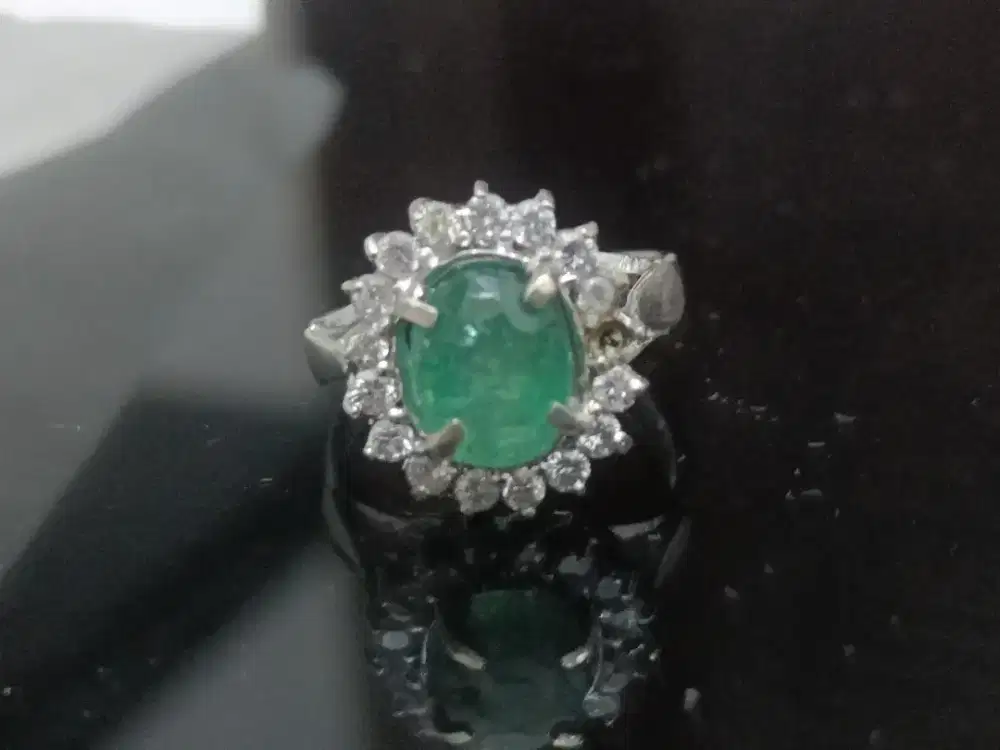 Zamrud emerald beryl green model cewe
