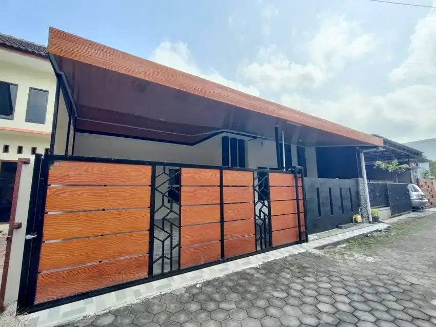 Rumah cluster siap huni dekat exit tol solo