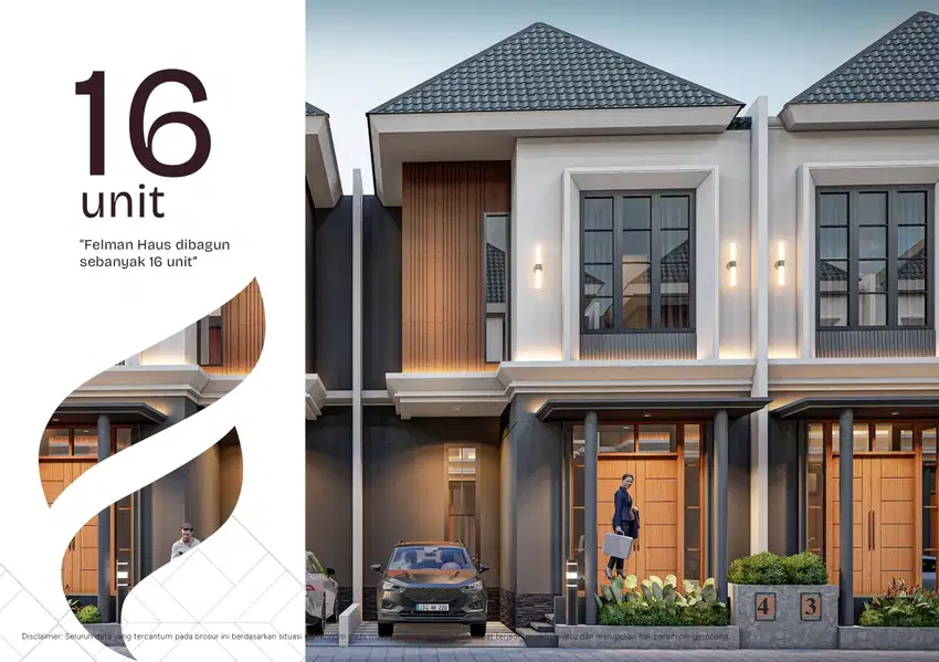 Villa 2 Lantai Jalan Gaperta Ujung Komplek Felman Haus Siap Huni