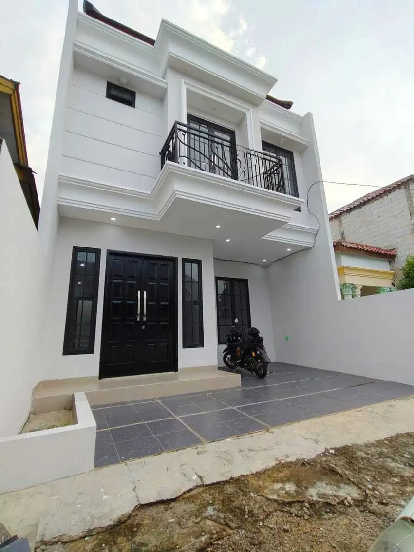 Dijual Rumah Baru 2 Lantai Modern Classic Di Munjul Jakarta Timur