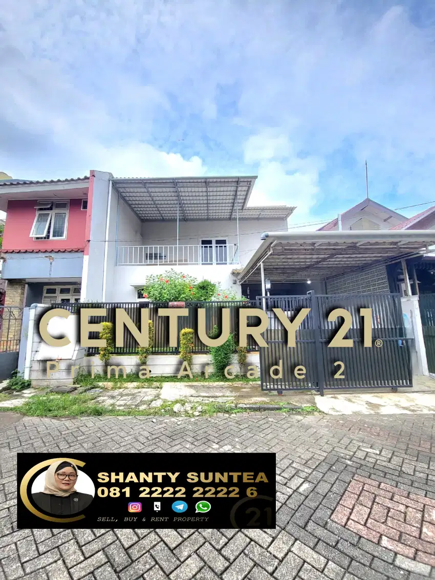Rumah Kondisi Bagus 2 Lantai Ada Taman di Sektor 5 Bintaro SC-15545