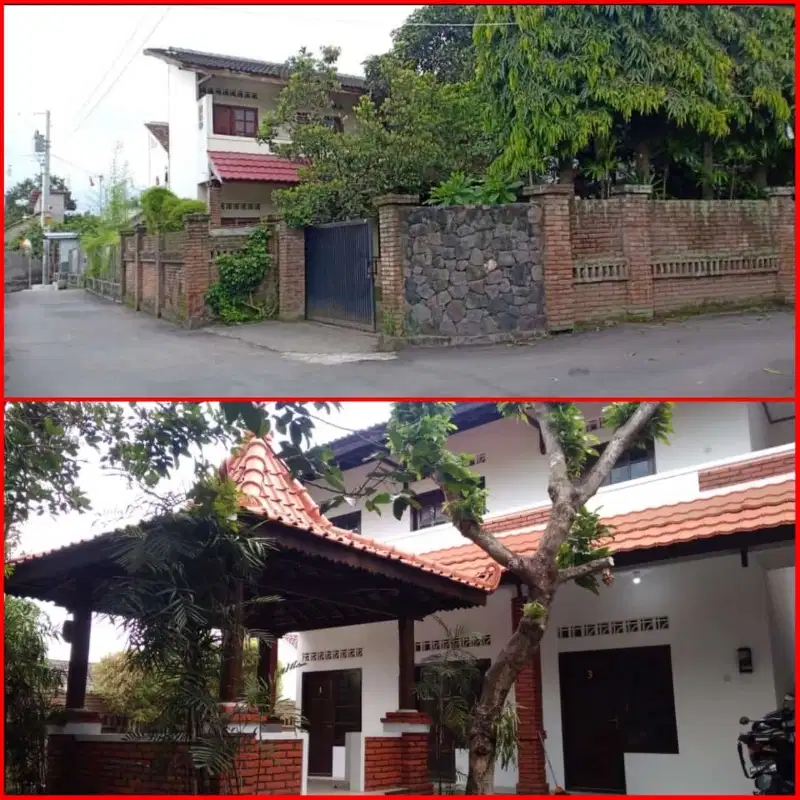 Jual kos dan rumah induk jl kaliurang km 14