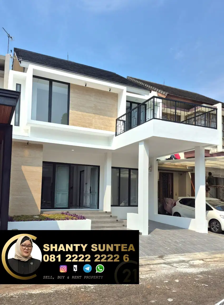 Rumah Brand New Siap Huni dijual Di Emerald Bintaro Jaya AM-15544