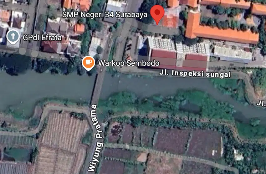 Tanah Kosong di Wiyung, Surabaya