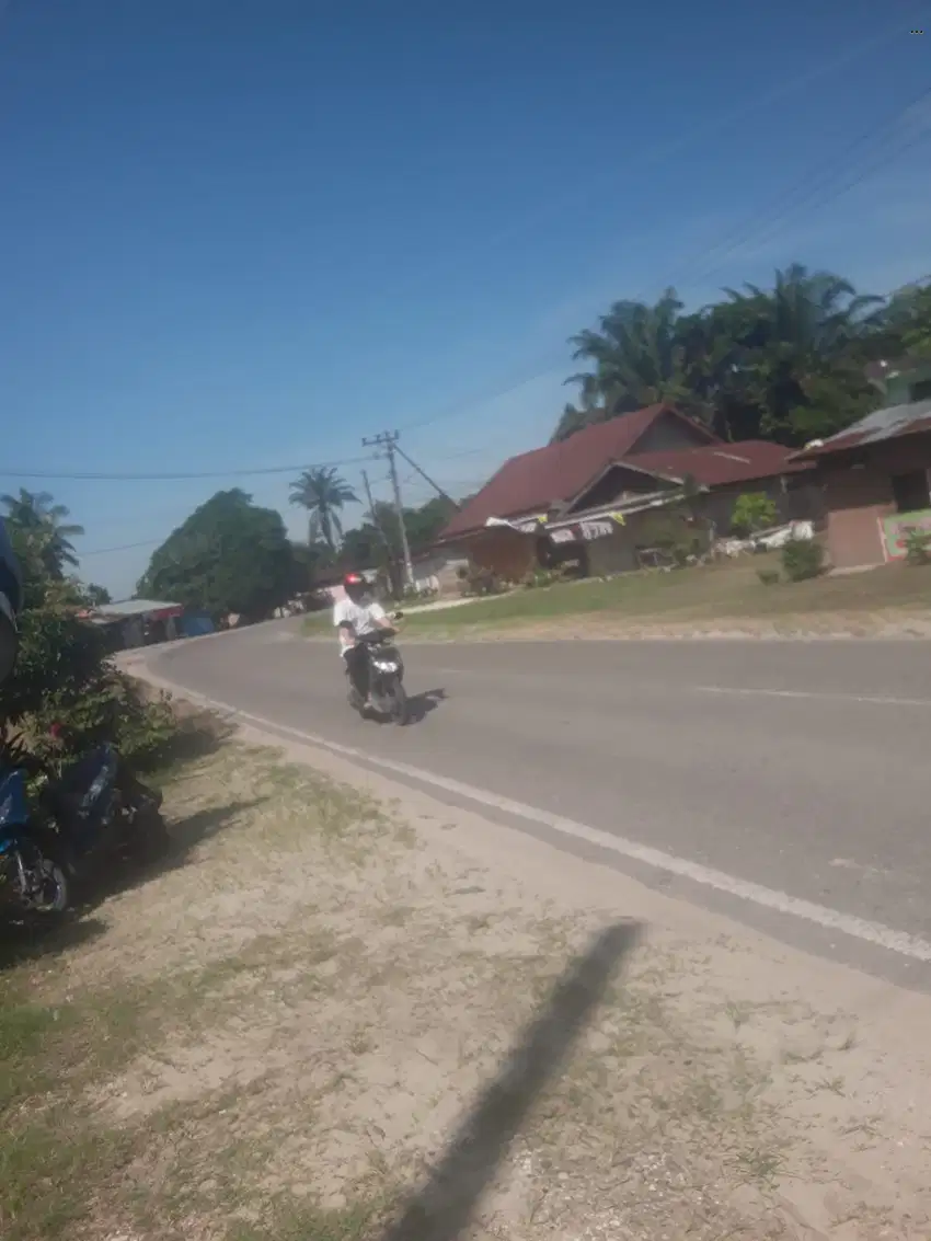 Tanah tepi aspal Lintas timur kulim Pekanbaru,  2195m2