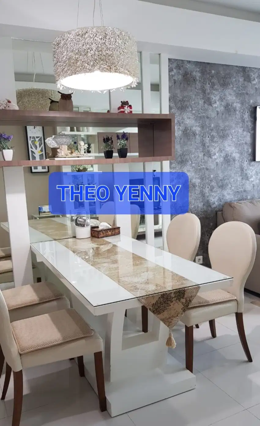 Trillium 90m2 Furnish siap pakai 2+1BR