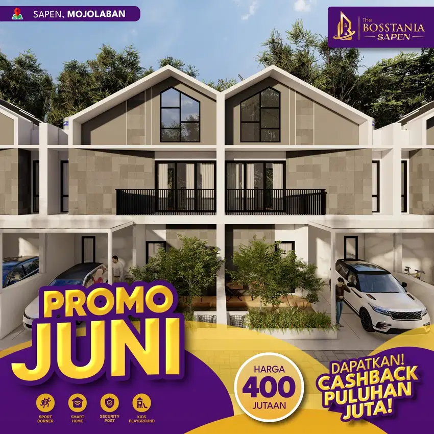 Rumah Impian Anda selama ini di Bosstania Sapen dekat (UNS Solo)