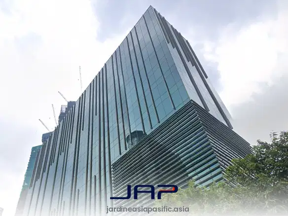 Sewa Kantor Lippo Thamrin 168M2 Bare Strategis di Thamrin Dekat MRT HI