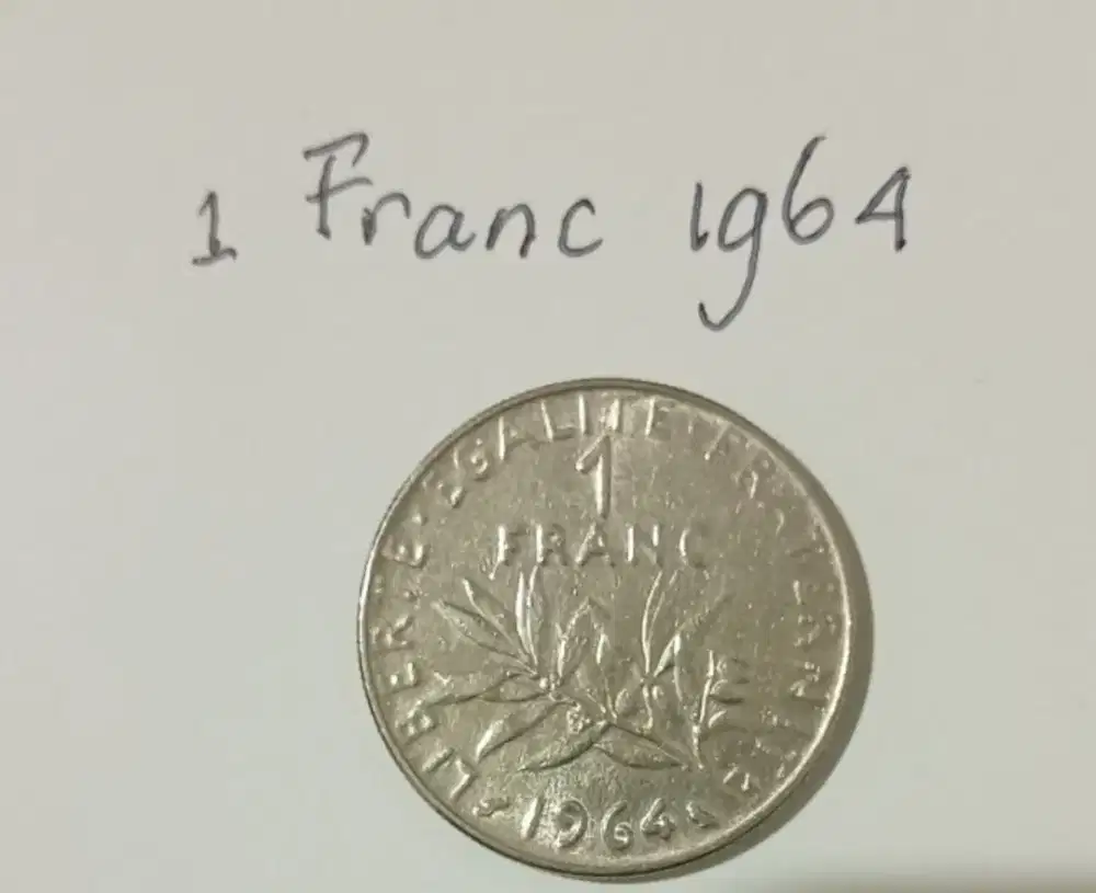 Coin 1 Franc 1964