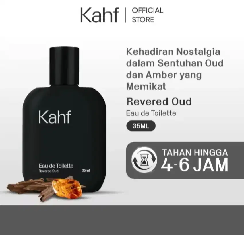 Parfum Revered Oud 35ml by Kahf