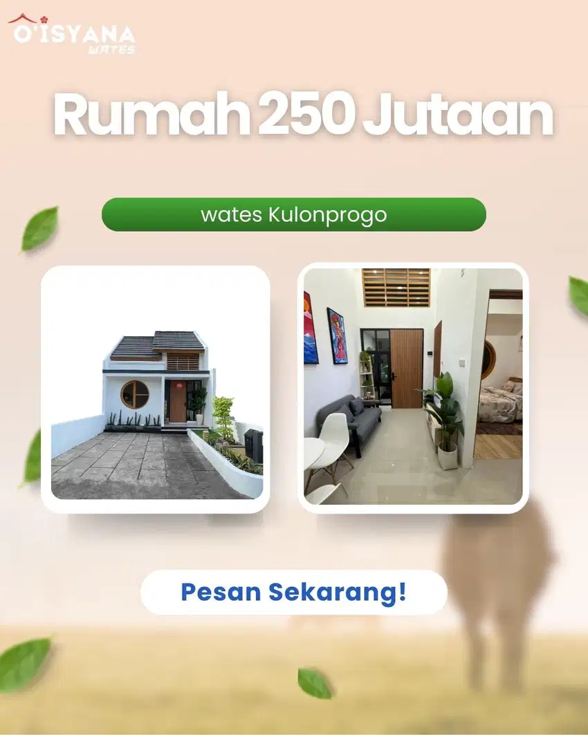 Temukan Hunian Murah di Kulon Progo Harga 200 Jutaan