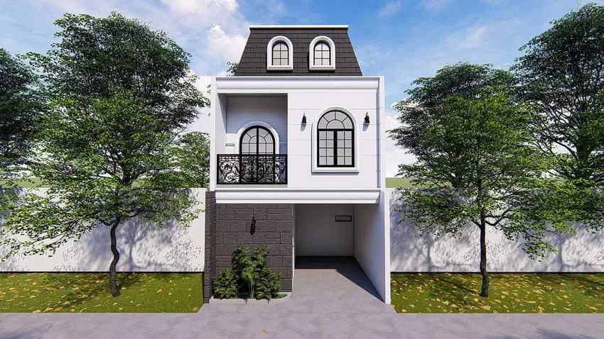 RUMAH MEWAH 2 LANTAI GAYA EROPA DALAM CLUSTER DEKAT TOL & LRT CIBUBUR