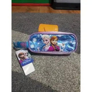 pencil case kotak pensil boneka metoo frozen my little pony shark pj m