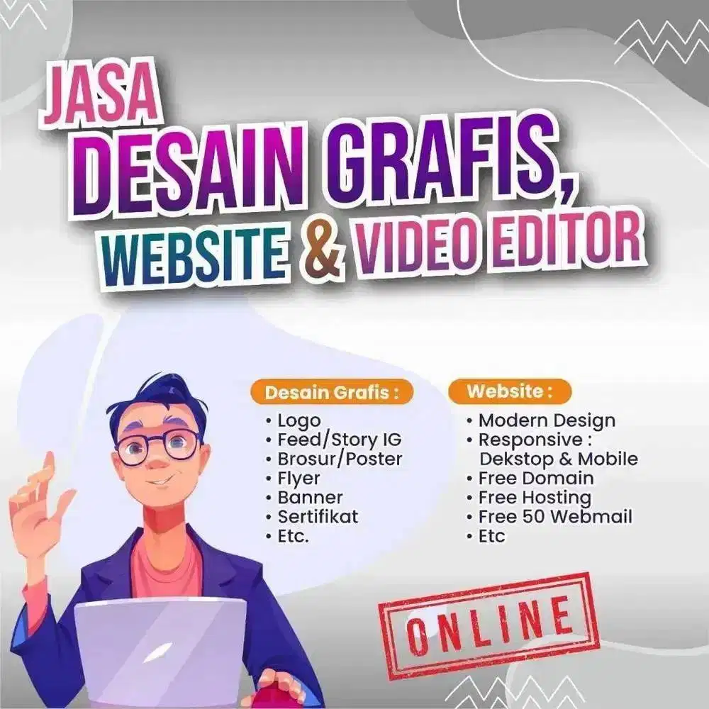 Jasa Desain Grafis Online Freelance