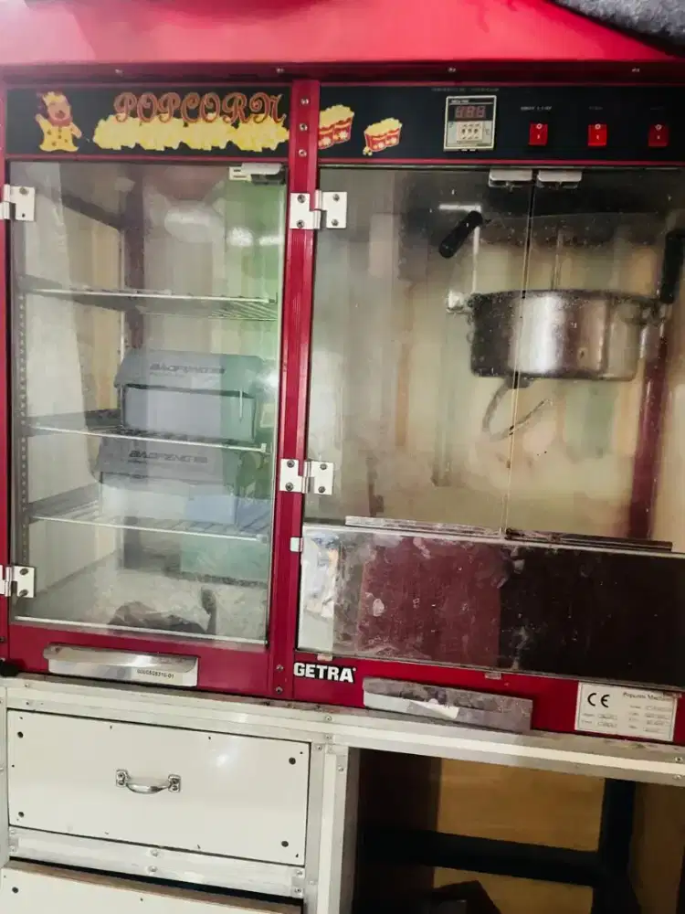 Mesin popcorn ukuran besar