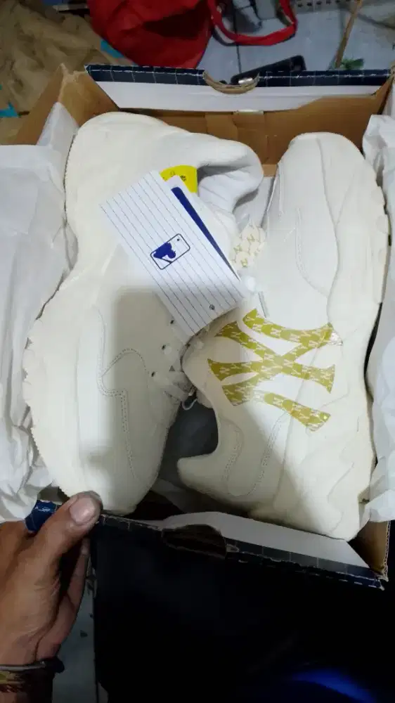 Sepatu MLB NY bigball chunky size 44