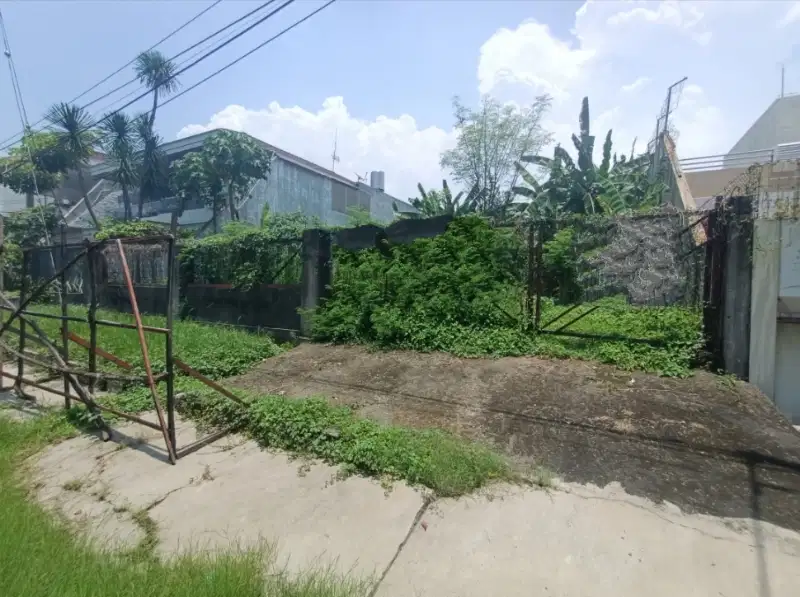 disewakan kavling kertajaya indah timur area komersial