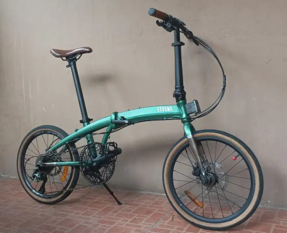 Sepeda Lipat Element Ecosmo filosofi kopi 10 Speed