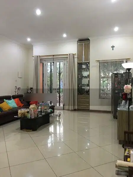 Rumah Damar Golf, PIK, uk 10x23, Belakang View Danau