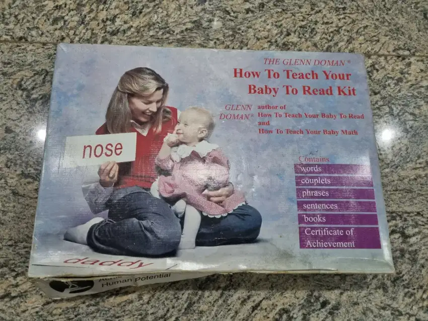 The Glenn Domain, How to Teach Your Baby to Read Kit Volume 1