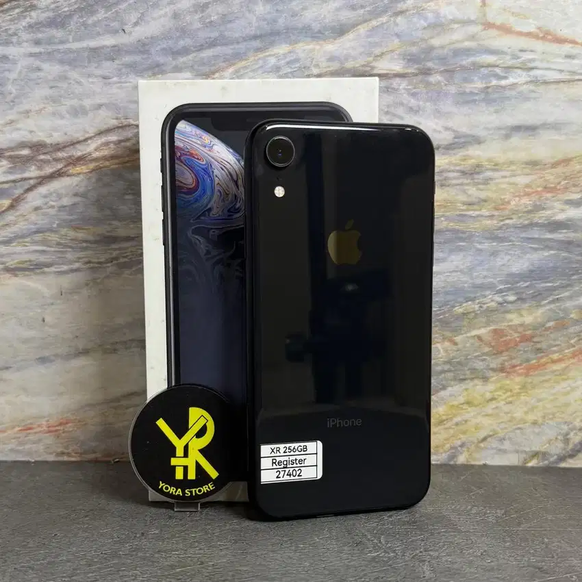 iPhone XR 256GB DUAL-SIM IMEI Regist (Permanent) Mulus - Fullset.!!