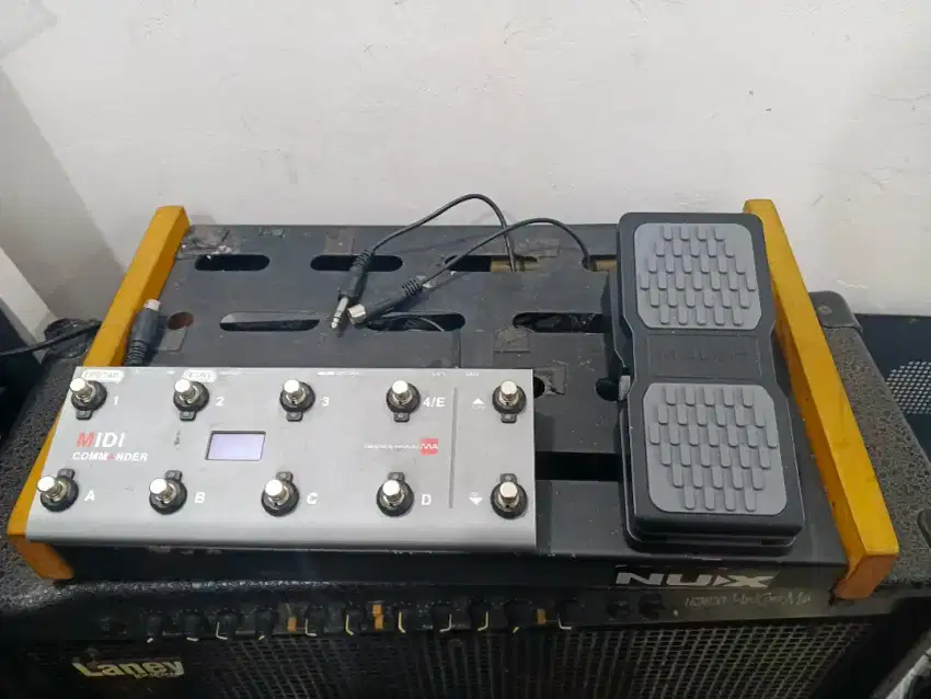 Melo Audio MIDI commander dan pedal Expression M-Audio