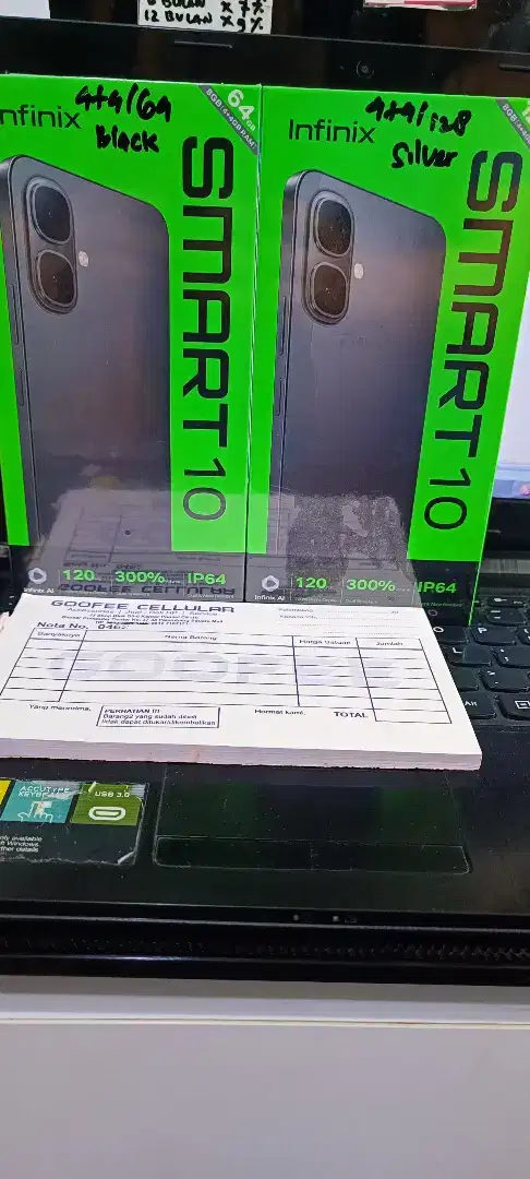 Infinix Smart 10 4/64GB & 4/128GB resmi