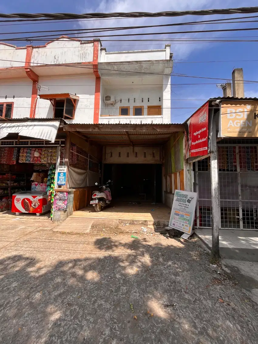 Dijual ruko dua lantai lokasi cadek harga 690 jt