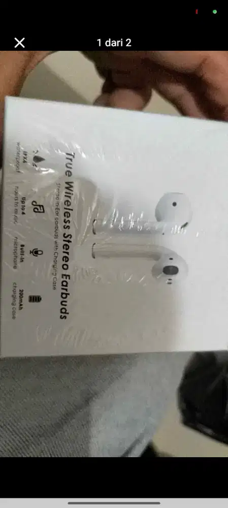 Dijual hedset tws baru stereo mulus gan