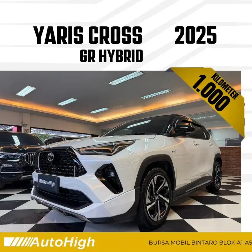 DP10% [Km1.000] Yaris Cross GR Hybrid 2025 White Reg 2023 #AUTOHIGH