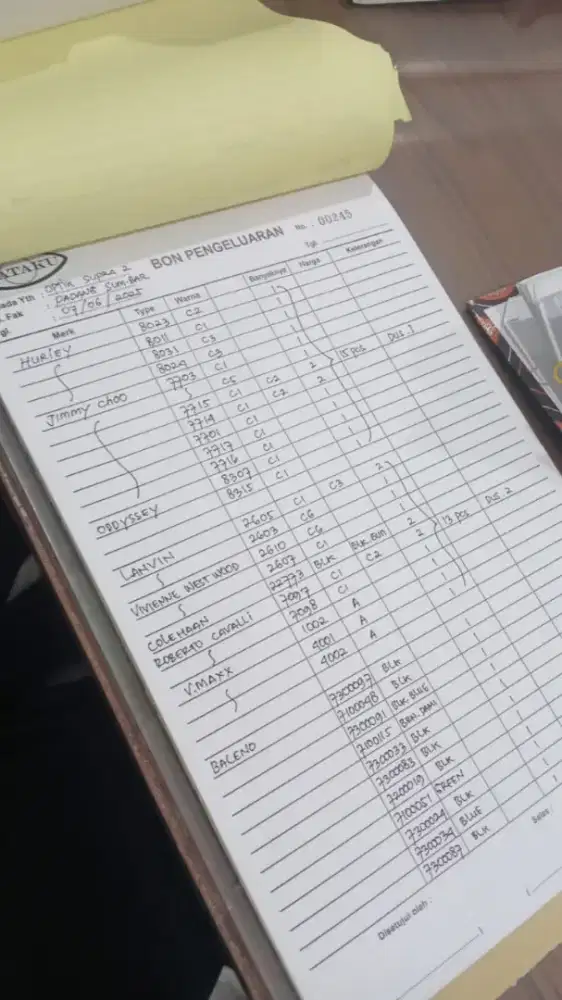 Admin wanita berpengalaman