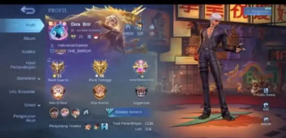 JUAL AKUN MOBILE LEGEND