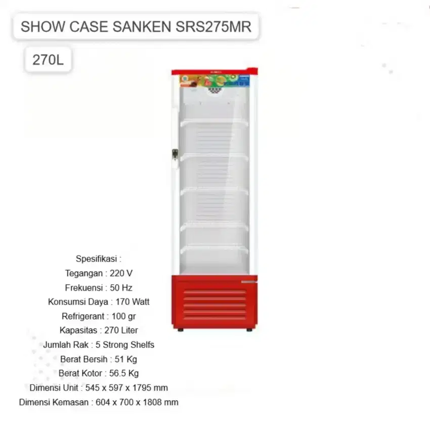 Showcase sanken SRS 275 MR