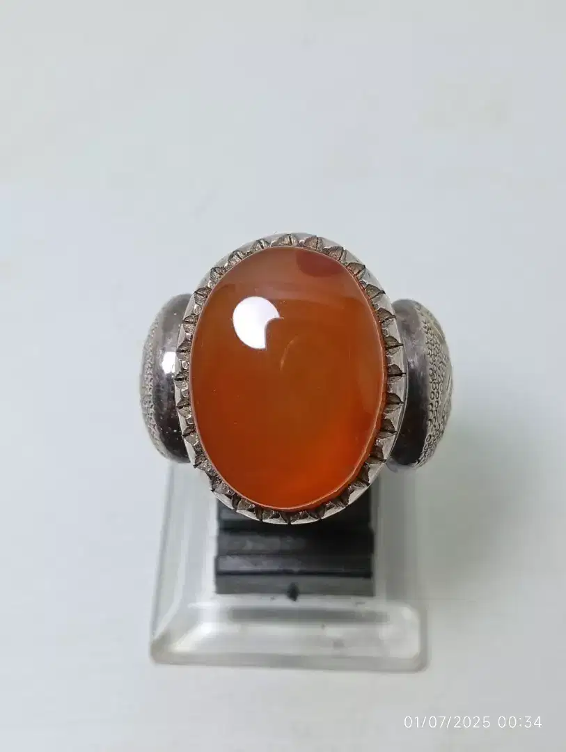 Cincin ring perak timur tengah Batu yaman ori