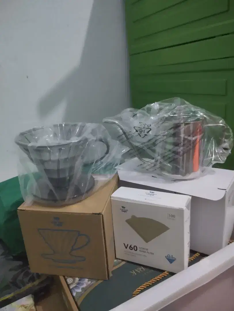 Paket barista rumahan manual