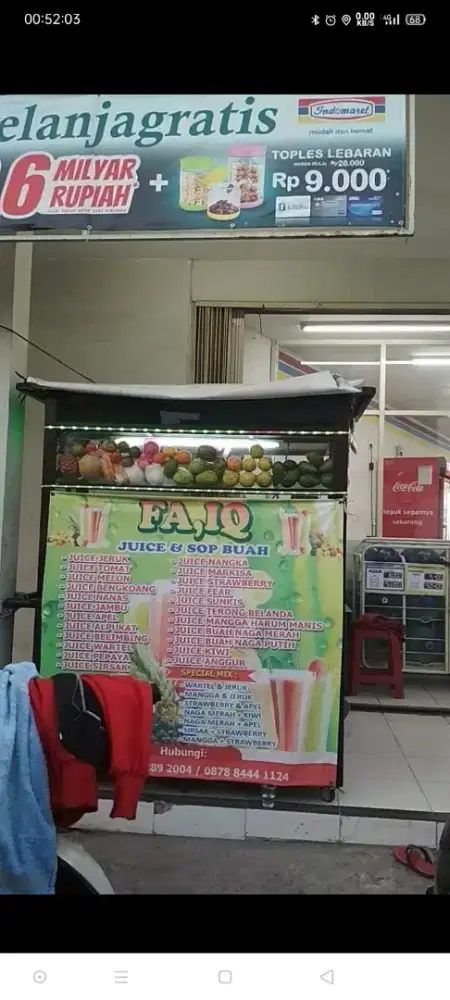 Gerobak juice buah