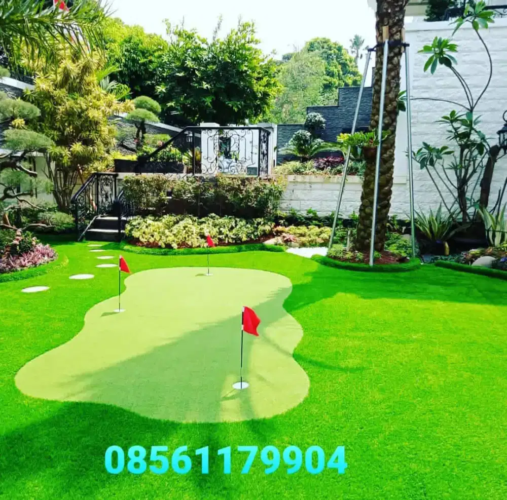 Lapangan Mini Golf Rumput Sintetis