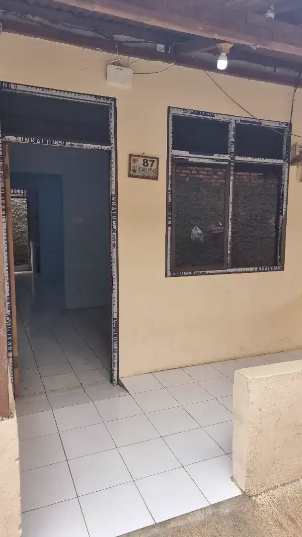 Dikontrakkan Rumah mungil,Asri nan indah