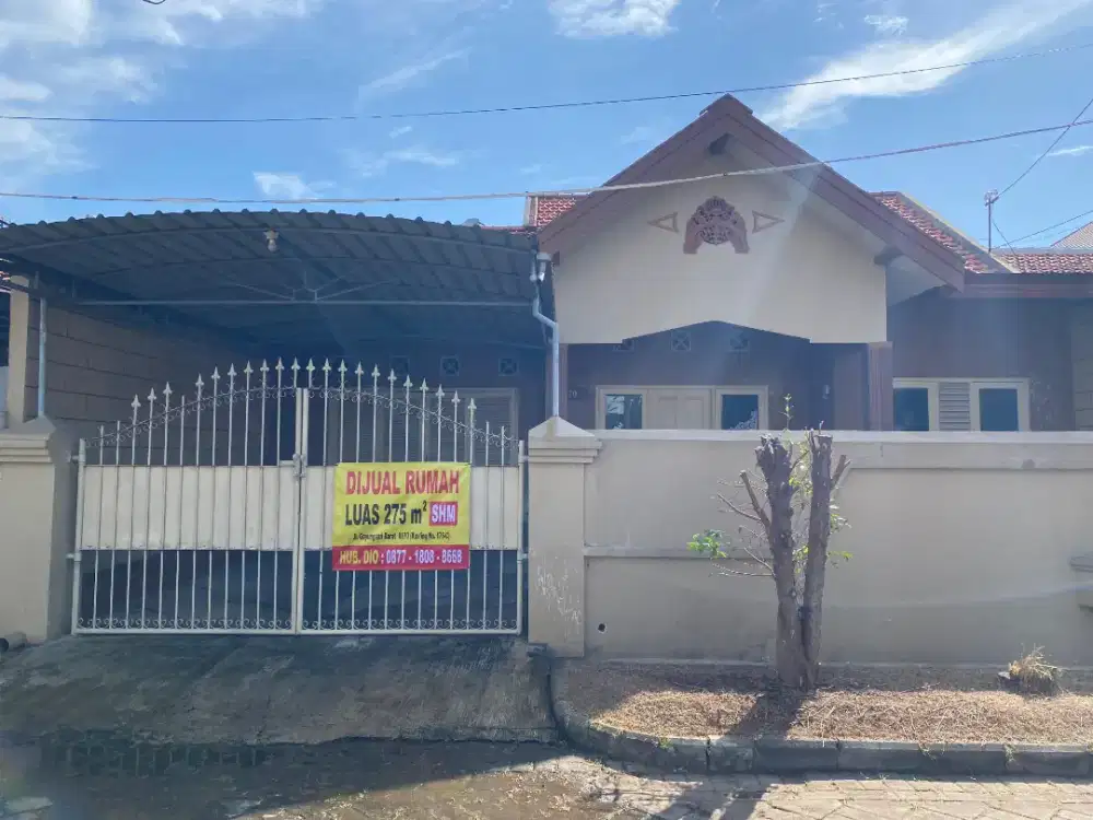 Dijual Rumah dengan luas 275m² SHM