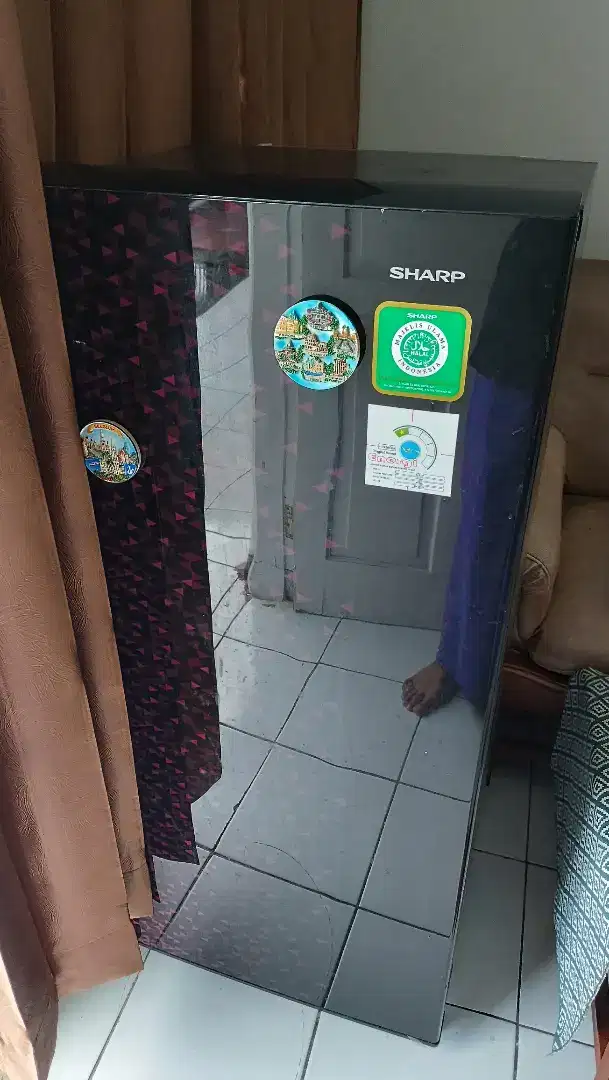 Kulkas Sharp 1 pintu mulus