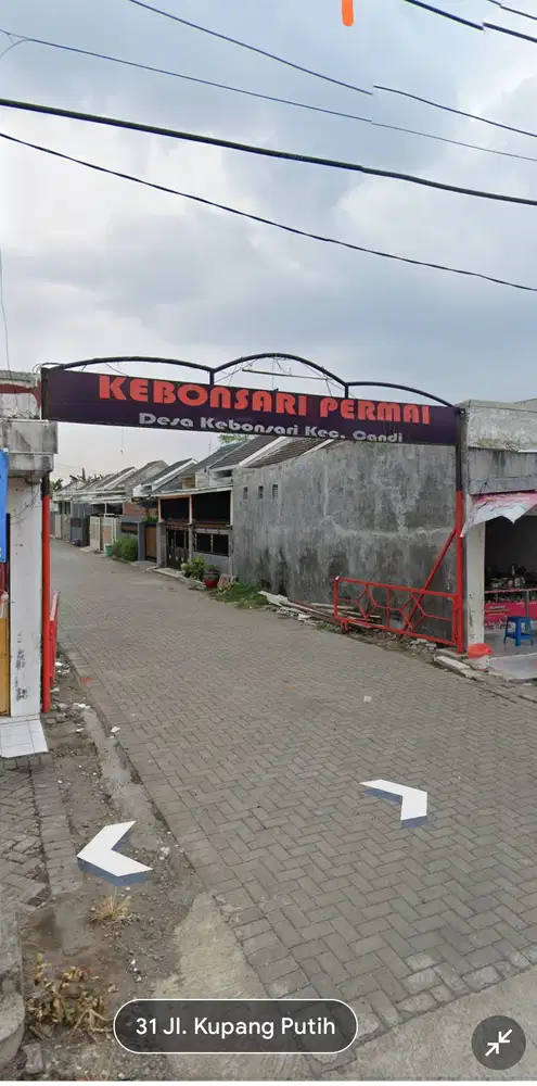Rumah di kontrakan area perumahan