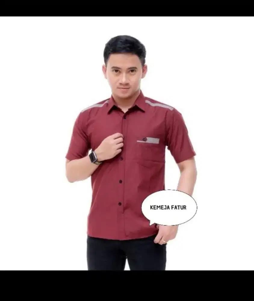 Kemeja Katun Pria