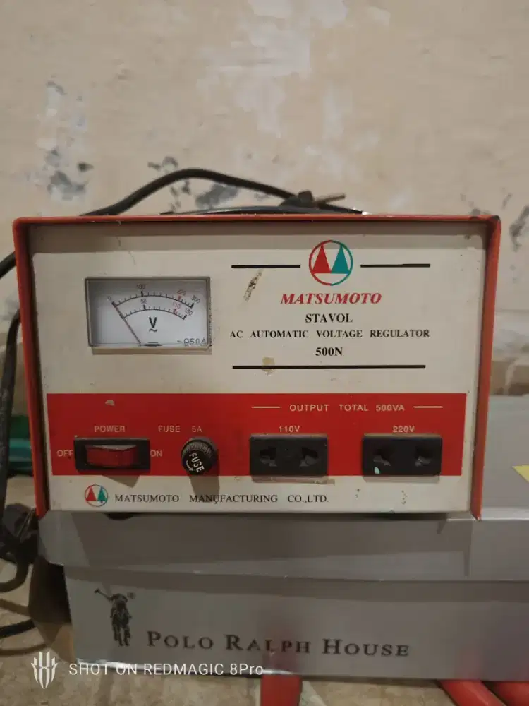 3 buah Stabilizer untuk elektronik PC, Kulkas, tv dll