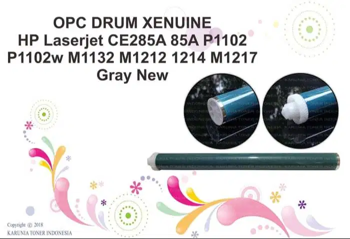 OPC DRUM XENUINE HP Laserjet CE285A 85A P1102 P1102w M1132 M1212 Gray