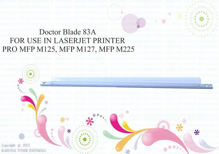 DOCTOR BLADE [CF283] 83A FOR USE IN LASERJET PRINTER P Murah