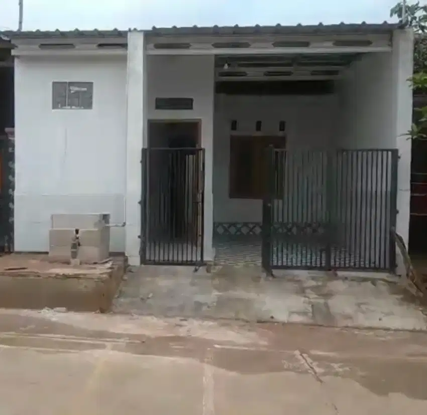 Disewakan rumah tapak sederhana Cikampek